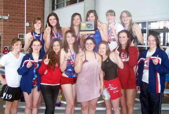 SHS Girls Swim Team 2010