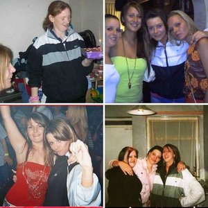 women in lacoste jackets