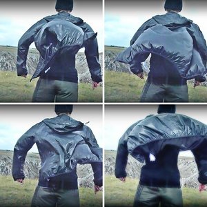 My Shiny Adidas windbreaker - "when the wild wind blows"