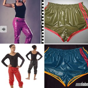 Shiny Nylon Pants
