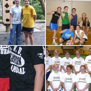 Women in soccer shorts