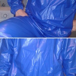 me in sauna suit