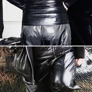 Gloss PU coated nylon