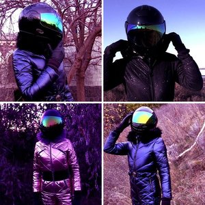 Shiny Nylon Jumpsuits