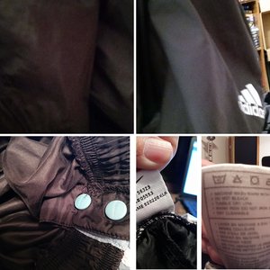 Pics of my Medium Black Nike Nylon Unlined Snap-On Pajama Pants