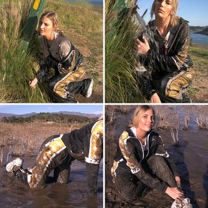 Kappa Banda 10 Tracksuit Trashed in Mud
