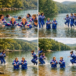 IA generated vintage shellsuit adidas