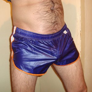 Parachute nylon shorts