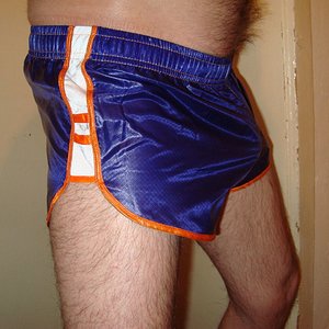 Parachute nylon shorts