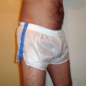 Parachute nylon shorts