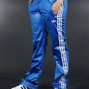 Adidas blue track pants