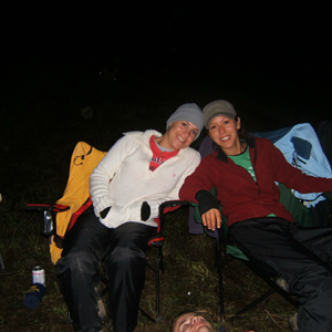 2 girls black nylon pants