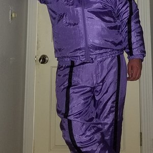 12 shellsuits on. Because why not. Lol