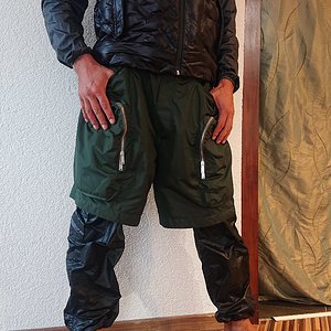 Dsquared2 Nylon Ultimate Sport Cargo Shorts