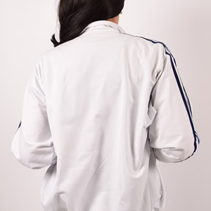 White adidas firebird jacket - no back logo