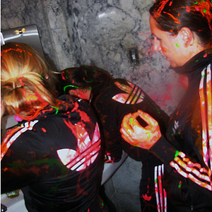 adidas paint party