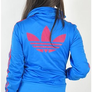 blue and pink firebird back