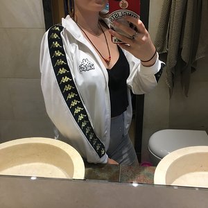 White Kappa Jacket