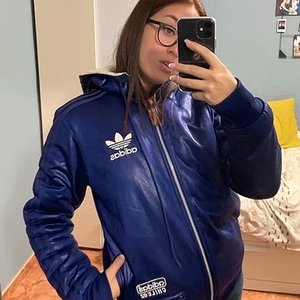 Blue Jacket & glasses