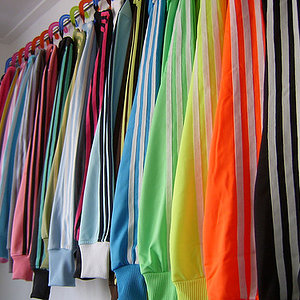 Adidas womans assorted rainbow pants