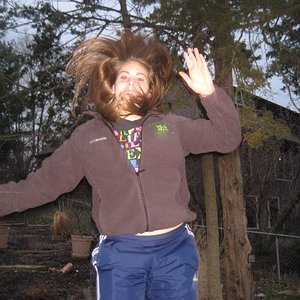 Adidas blue pants crazy hair