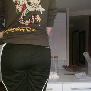 Adidas womens black pants rea shot custom T