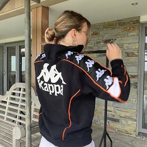 black kappa back logo