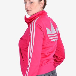 pink adidas nice back logo