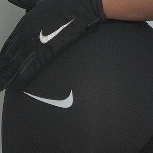 Nasty nike girl teasing