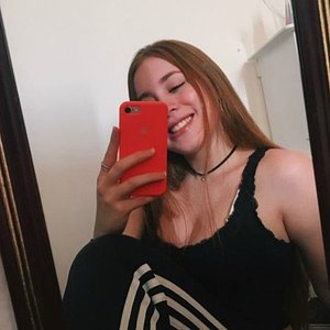 Hot girl showing her adidas pants