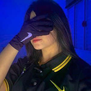 Sexy girl in nike outfit