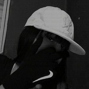 Sexy girl in nike gloves