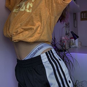 Girl teasing with her adibreaks