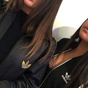 Hot adidas girls teasing