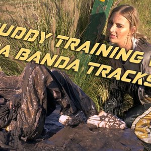 Jenny Wears Her Favorite Kappa Banda 10 Tracksuit in a Muddy Training | Mud Girl | Wetlook | WAM