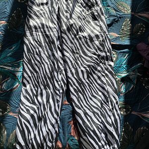 Nike zebra track pants