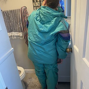 Vintage adidas rainsuit