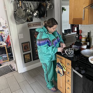 Vintage adidas rainsuit