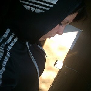Adidas womens black and white hoodie