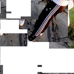 Adidas womens black pants artsy picture