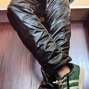 No Brand Down Pants & TNF Jacket