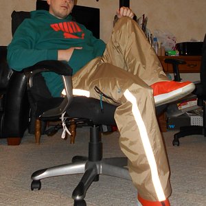 Puma Hoodie w/ Nylon Pants 4