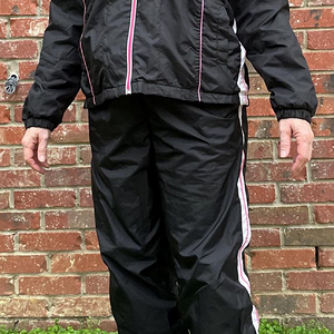 Nice looking nylon wind suit