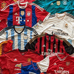 My football shirts