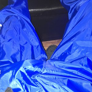 Me on my nylon pants