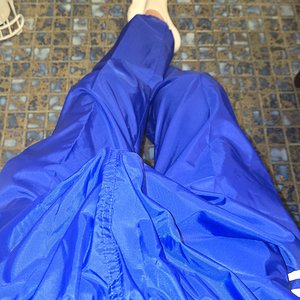 Me on my nylon pants