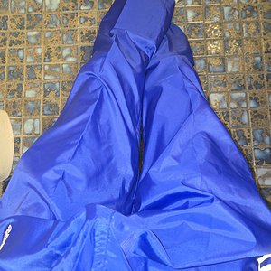 Me on my nylon pants