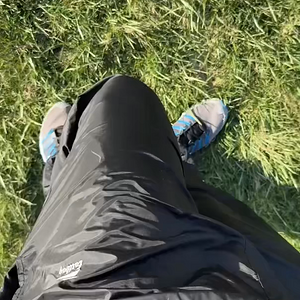Windy walking in Eastbay pants 2.mov