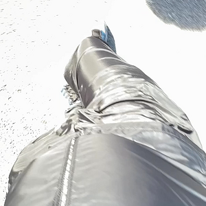 Windy walking in Eastbay pants 1.mov