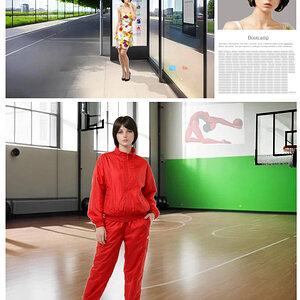 AI from DeviantArt. Shiny nylon bootcamp